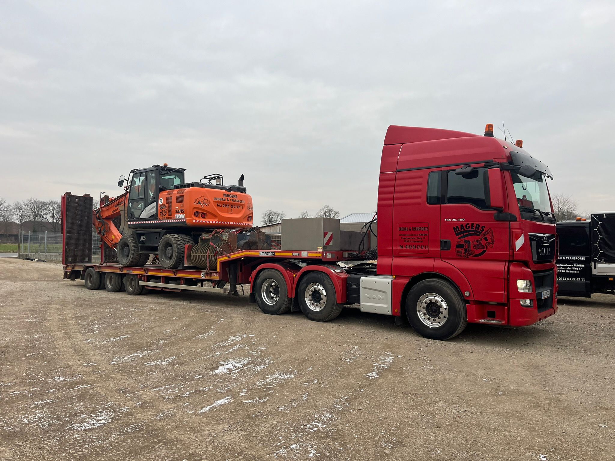 Baggertransport